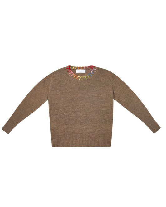 Rainbow Cashmere Sweater